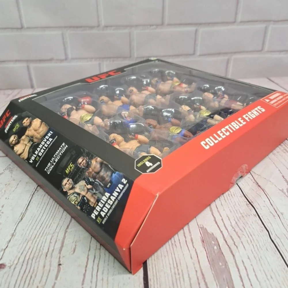 PMI UFC Collectible Fights Octagon Fighters Collectible Fights 8 Figurines Set - Picture 12 of 13